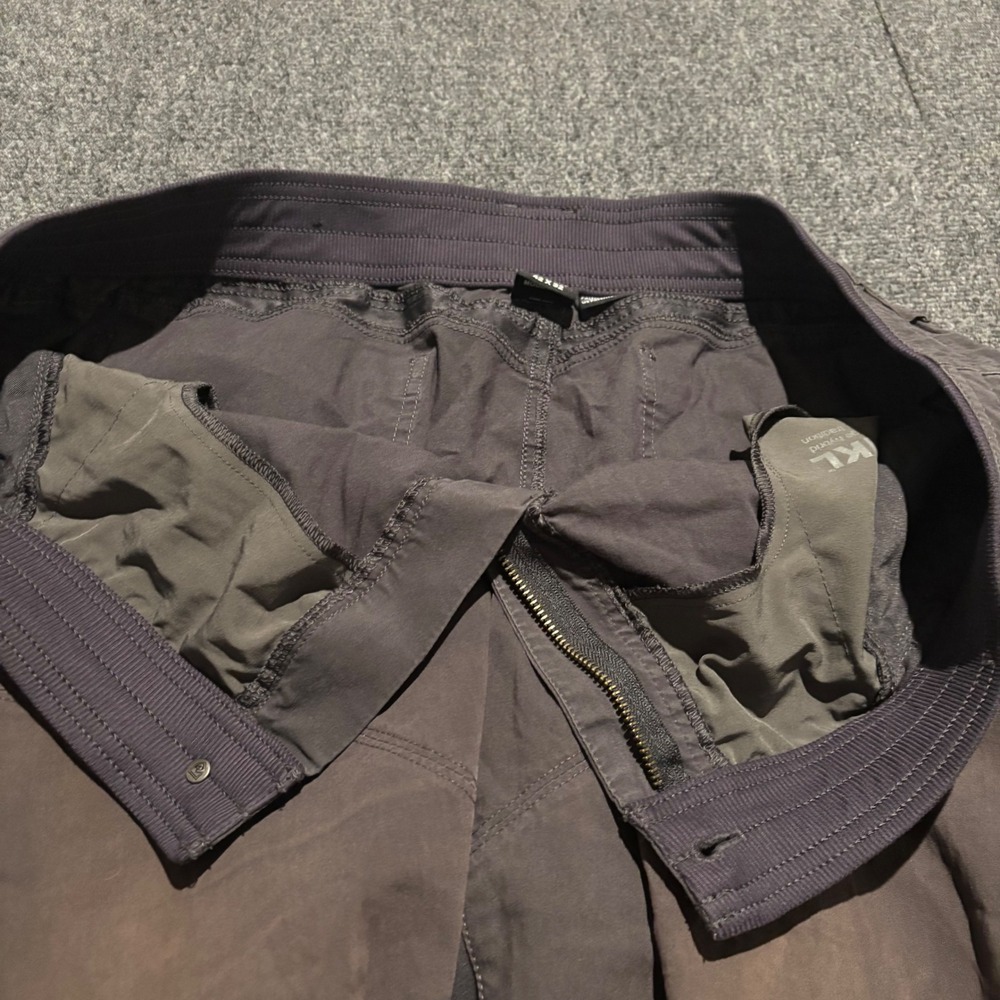 Kuhl Free Radikl Mens Charcoal Gray Hiking Pants 42x32 Enduro Fabric Stretch - Picture 3 of 9